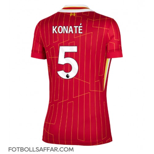 Liverpool Ibrahima Konate #5 Hemmatröja Dam 2024-25 Kortärmad